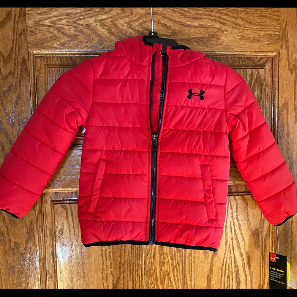 Boy size 4 Under Armour coat
